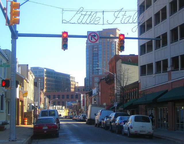 Little Italy, Baltimore, Maryland, February 2007